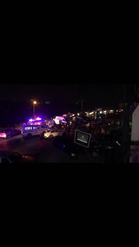 جرحى في حادث سير على طريق ضهر العين الكورة