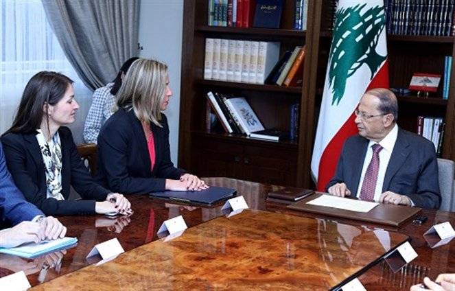 الرئيس عون التقى الممثلة العليا للاتحاد الاوروبي: عودة النازحين السوريين لن ينتظر الحل السياسي