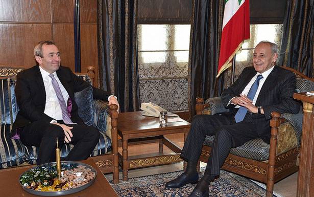 بري استقبل سفيري العراق وبريطانيا