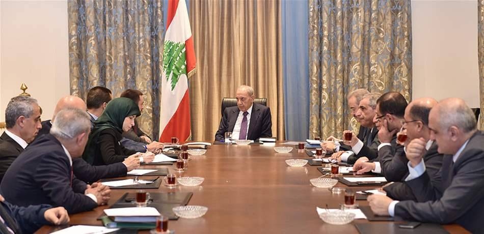 كتلة التنمية والتحرير اجتمعت برئاسة بري