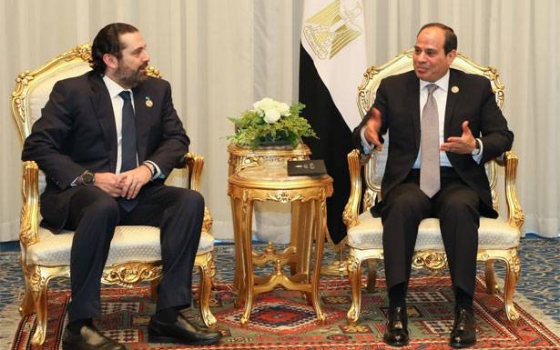 اجتمع مع السيسي والتقى قادة عرباً وأوروبيين

الحريري أمام القمّة العربيّة ــ الأوروبيّة:

لمضاعفة الجهود الدوليّة لتأمين عودة النازحين بصورة آمنة