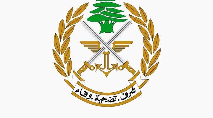 الجيش: إحالة سوري على القضاء لانتمائه إلى تنظيمات إرهابية والاعتداء على الجيش