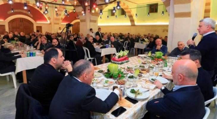 سليمان فرنجية من قصر زغرتا: رهاننا عليكم والمستقبل سيكون افضل