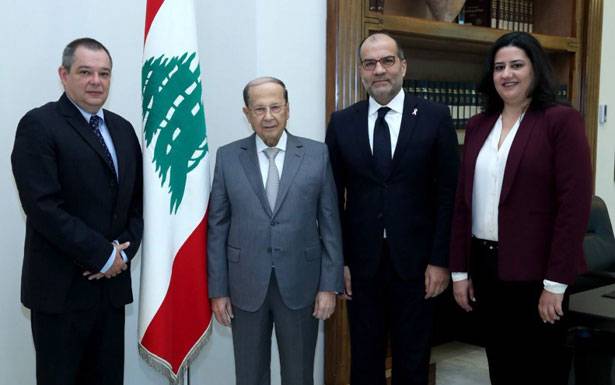 رئىس الجمهوريّة بحث مع زواره المستجدّات
