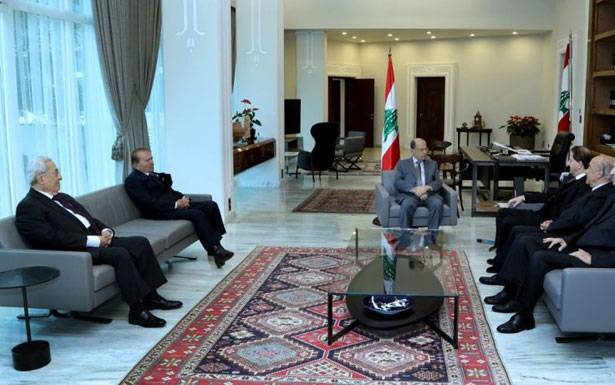 رئيس الجمهوريّة استقبل مخزومي وفهد وزواراً

ورابطة النواب السابقين وضعت امكاناتها بتصرفه