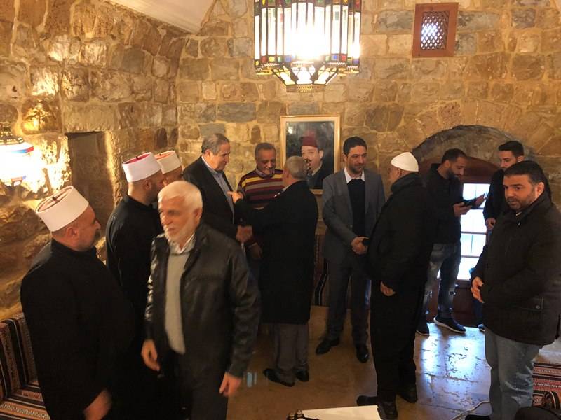 أرسلان كلف الغريب متابعة الإنهيار الحاصل في عرمون والتقى وفودا