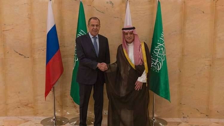 بالصور.. لافروف يصل الرياض ويجتمع بالجبير