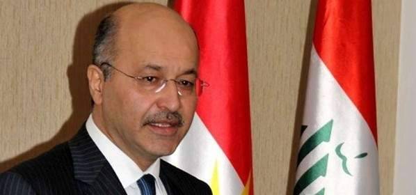 الرئيس العراقي: موقفي من الوجود الأميركي بالعراق مرهون بموقف الحكومة