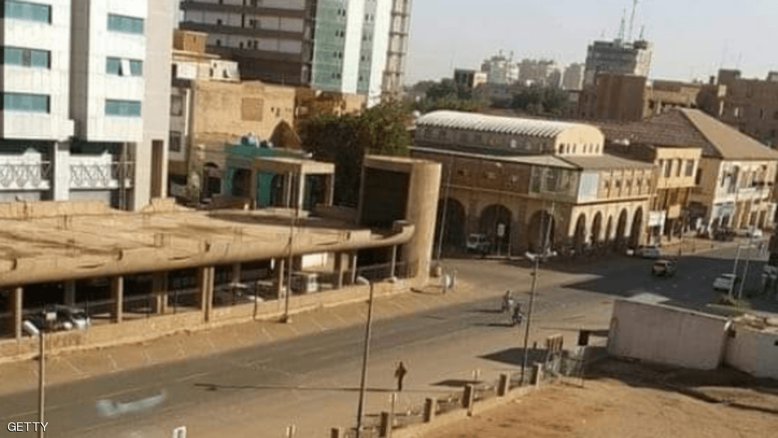 شوارع الخرطوم خالية استجابة لإضراب عام
