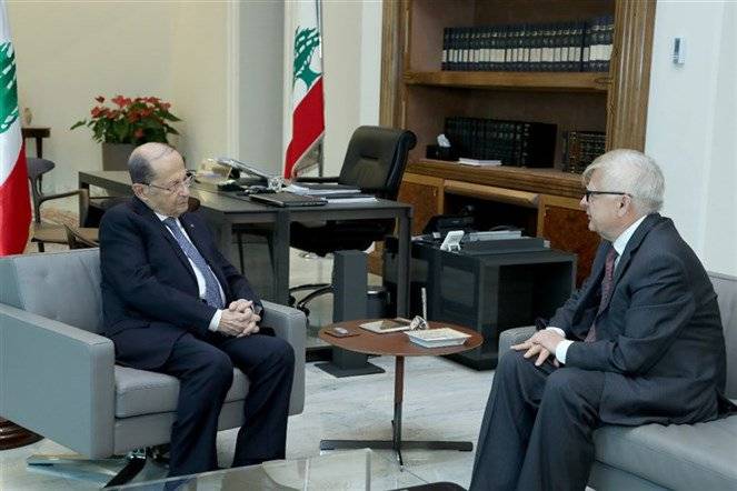 الرئيس عون عرض مع السفير الروسي للزيارة الرسمية التي ينوي القيام بها إلى روسيا