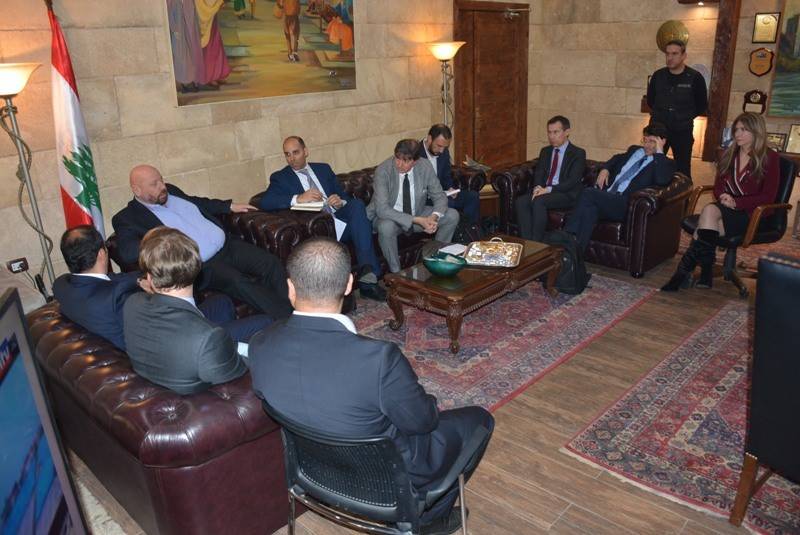 نهرا بحث مع وفد مصلحة سكة الحديد مشروع النقل المشترك في طرابلس