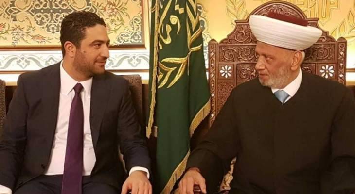الغريب بعد لقائه دريان: مقاربته لملف النزوح وطنية وإيجابية جدا