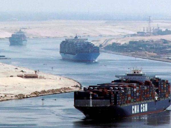 إيرادات قناة السويس 468.7 مليون دولار في يناير