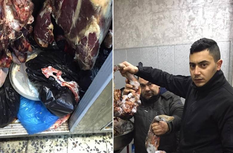 بالصور | لحوم فاسدة ضُبطت في ملحمة في القبة – طرابلس!
