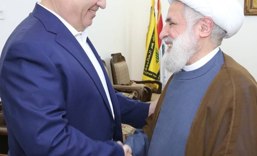 وهاب عرض الأوضاع مع قاسم