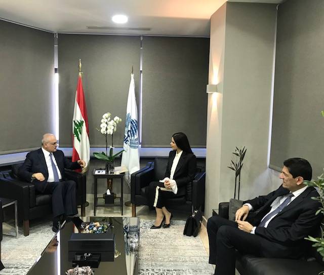 ستريدا جعجع واسحق تابعا مع خليل شؤون قضاء بشري