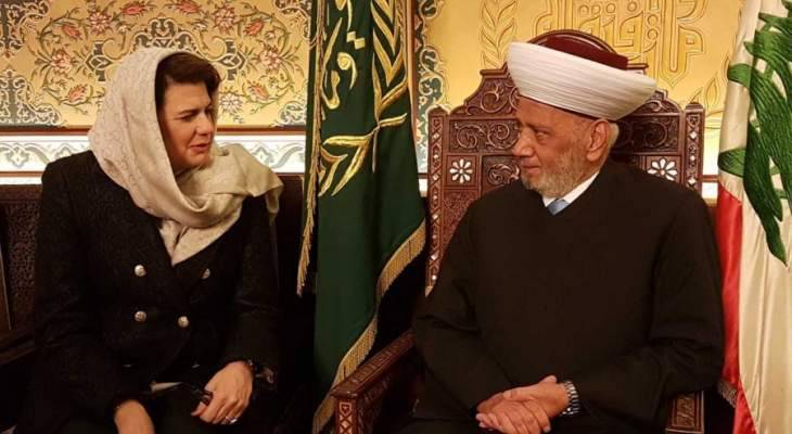 تحذير من المفتي دريان للوزيرة ريا الحسن: الزواج المدني يخالف الدين الإسلامي نصاً وروحاً