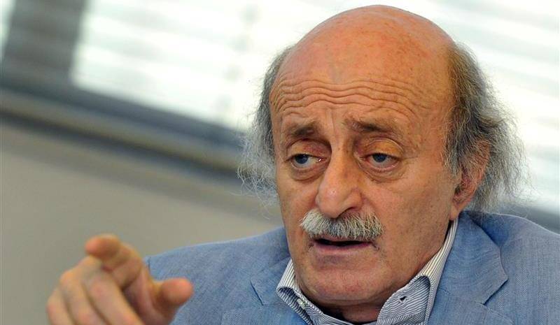 جنبلاط إستقبل آنين وبحث معه العلاقات المشتركة