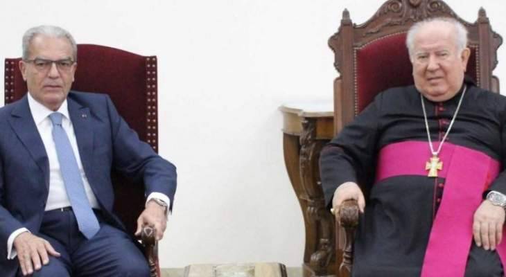 الخازن بعد لقاء مطر: السبيل الوحيد للخلاص من آفة الفساد هو الخروج من روح الأنانيات