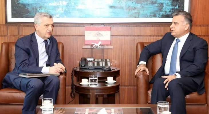 اللواء ابراهيم التقى المفوض السامي للأمم المتحدة لشؤون اللاجئين