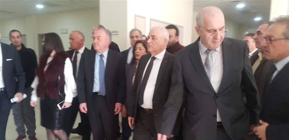 جبق جال في مستشفى الهراوي الحكومي: البقاع يزخر بالطاقات الطبية