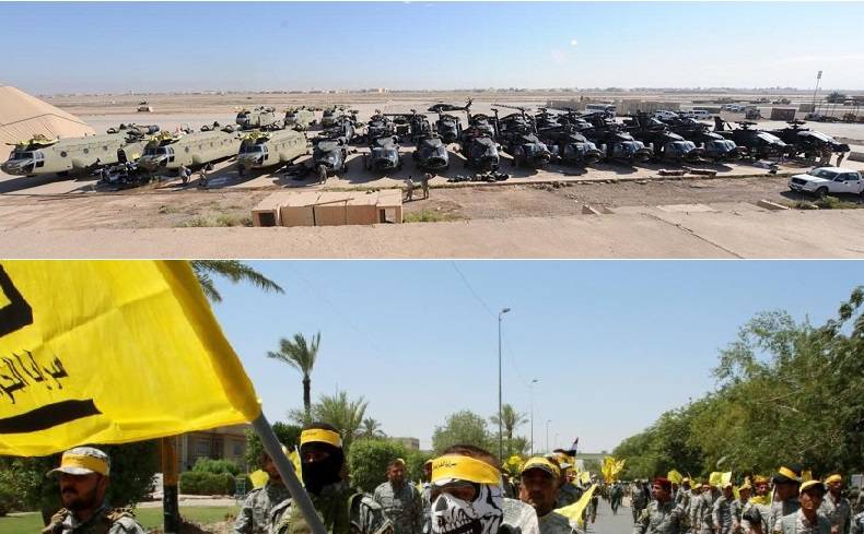 خبر عاجل وخطير:
ناطق باسم الحشد الشعبي الشيعي العراقي يهدد:
إذا هاجمت اميركا إيران سندمر القواعد الأميركي الثلاث