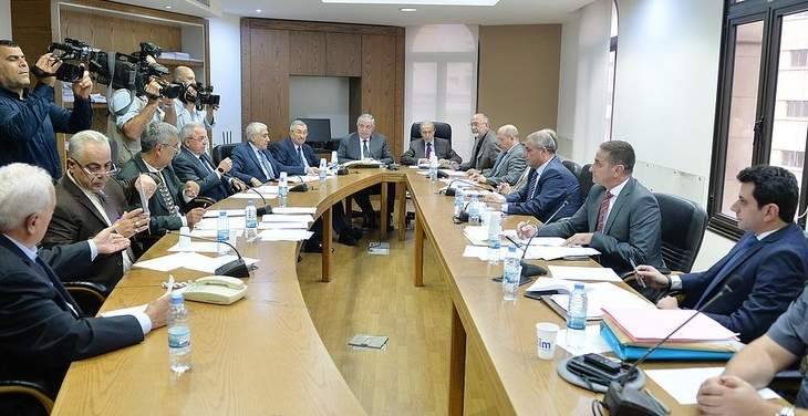 لجنة الدفاع تابعت درس مشروع القانون المتعلق بالرسوم والعلاوات البلدية