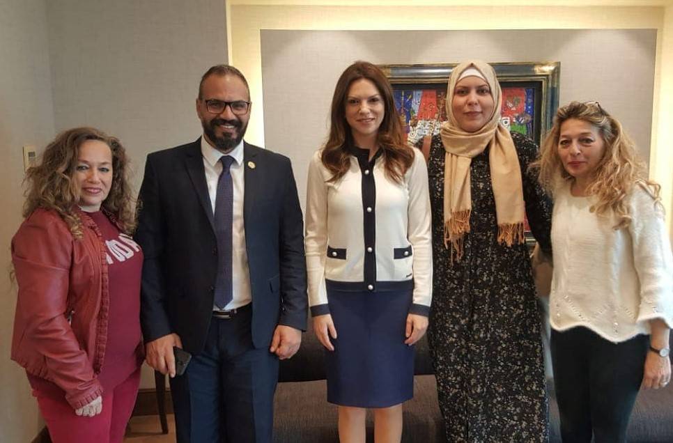 وفد من جنسيتي كرامتي عرض والوزيرة خيرالله الصفدي موضوع منح الأم اللبنانية جنسيتها لأولادها