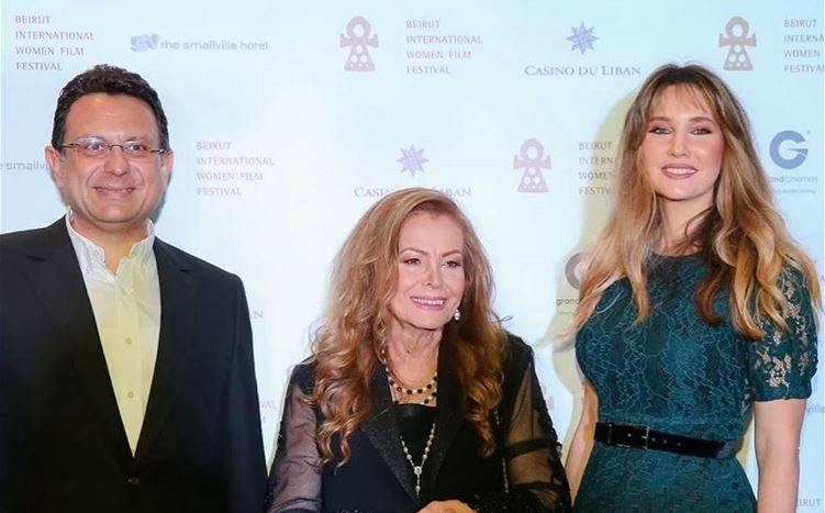 وفاء طربيه مكرّمة وسط حضور حاشد في مهرجان بيروت الدولي لسينما المرأة