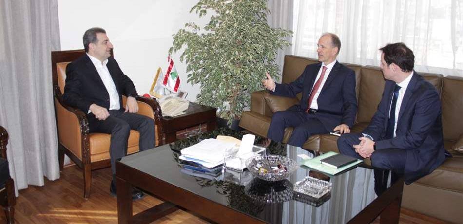 أبو فاعور بحث وسفير هولندا دعم المشاريع الناشئة للشباب