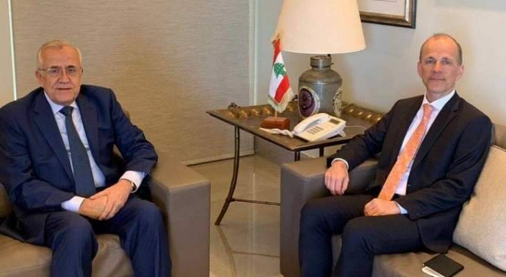 سليمان إستقبل سفيرين وزوارا: المجتمع الدولي شريك أساسي في مساعدة لبنان على التخفيف من أعباء النزوح