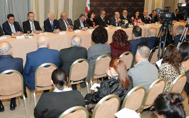 مؤتمر صحافي للائحة «الأصالة والتجدّد» لانتخابات الرابطة المارونيّة

أبي نصر: لن نسمح بالإنقسام... ولاستعادة التوازن في الشراكة داخل إدارات الدولة