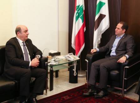 سامي الجميل إستقبل السفير التركي في زيارة تعارف