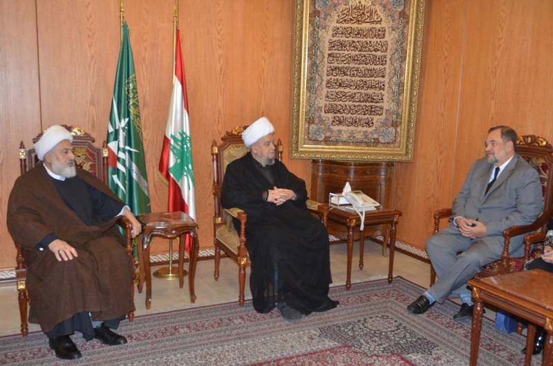 قبلان يستقبل سفير البرازيل