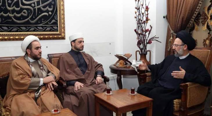 فضل الله استقبل وفد الحملة العالمية للعودة إلى فلسطين: قضية ليست قابلة للمقايضة