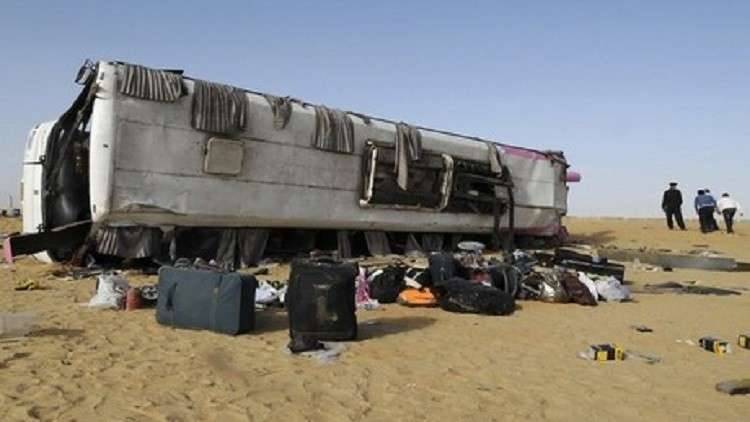 قتيل وجرحى بانقلاب حافلة تقل سودانيين في مصر