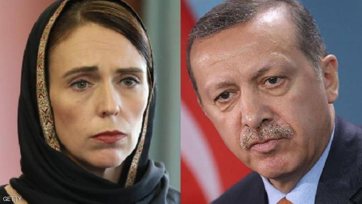 هجوم نيوزيلندا يظهر الفارق الهائل بين رئيسة وزراء البلاد وأردوغان