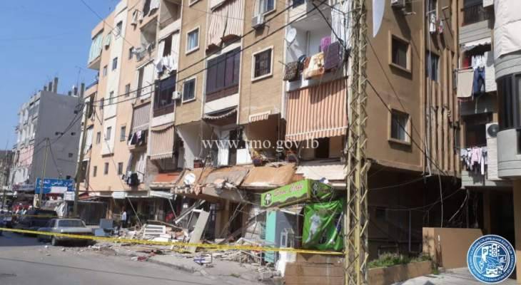 نائب رئيس بلدية برج حمود: لا خطر على المبنى المنهار جزئيا ولن ينام أحد على الطريق