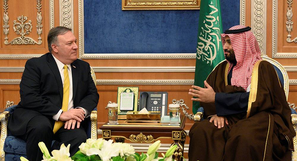 ولي العهد السعودي يتلقى اتصالا هاتفيا من وزير الخارجية الأمريكي