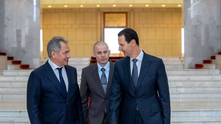الاسد لشويغو: التنسيق عالي المستوى بين البلدين بكل المجالات خاصة بمواجهة الارهاب