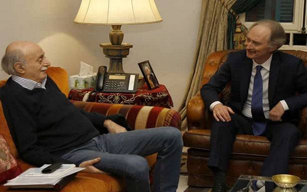 بيدرسون عرض الأوضاع مع الحريري وجنبلاط

برّي : هناك مصلحة للبنان وسوريا بعودة النازحين