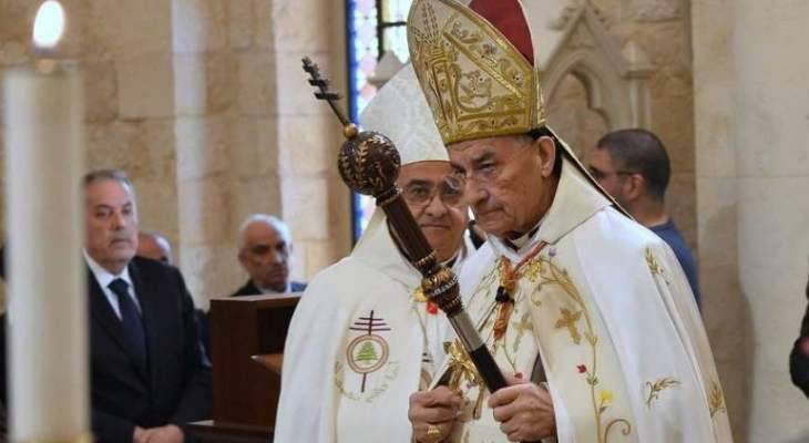 الراعي: المصالحة مع السياسة تعزز الممارسة الديمقراطية التي هي الشرط الاساس لبقاء لبنان