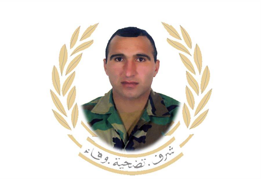 الجيش ينعي الرقيب أول الشهيد خشفه وهذه سيرته العسكرية