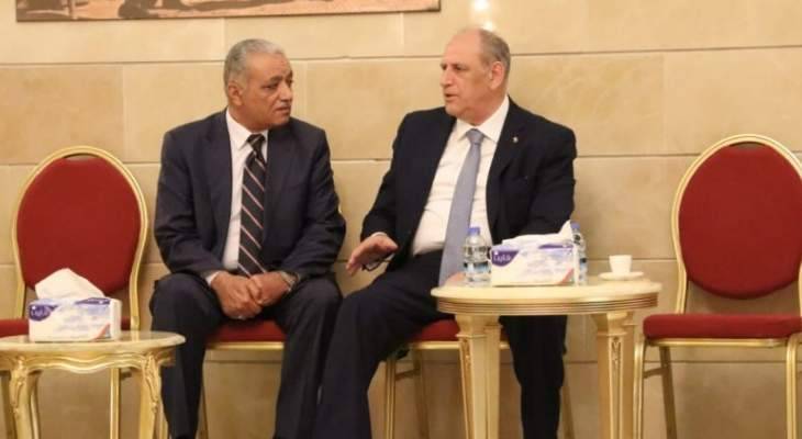 الجراح ممثلا الحريري قدم للسفير العراقي التعازي بضحايا العبارة