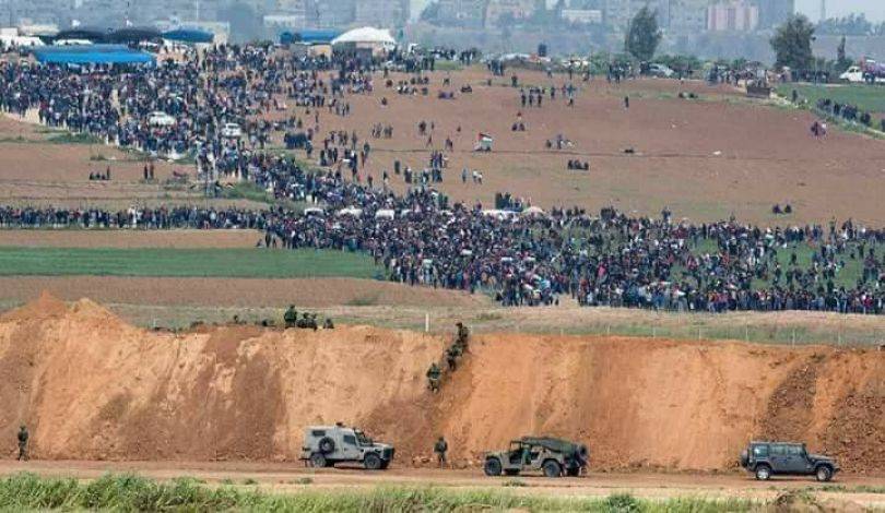 غزة: استشهاد 266 فلسطينينا في العام الأول لمسيرات العودة