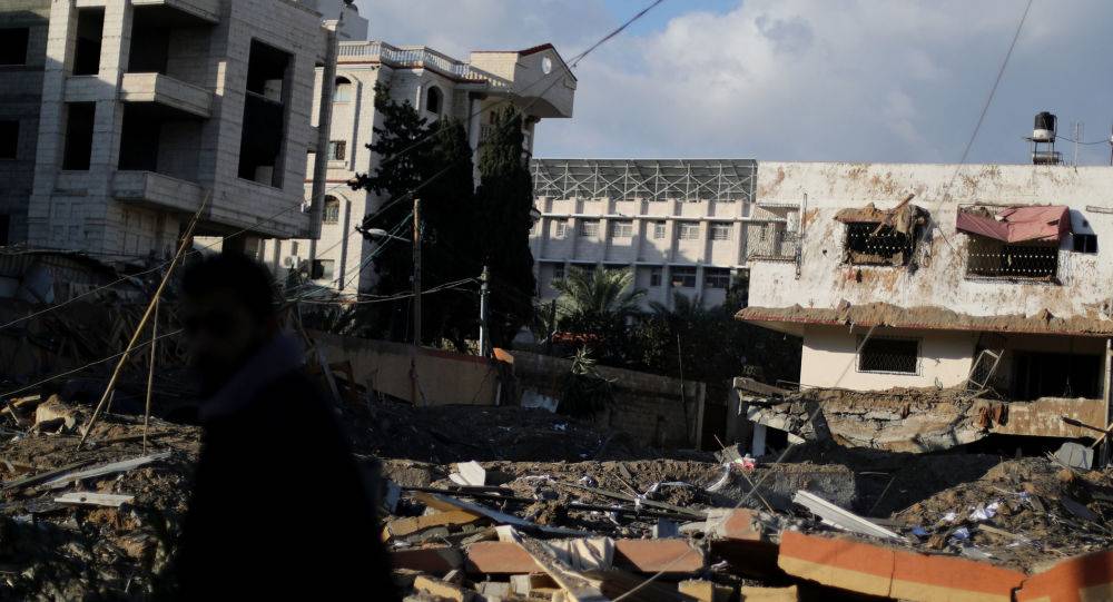 بالصور۔۔۔ هنية يظهر علنا أول مرة بعد انحسار القصف الإسرائيلي