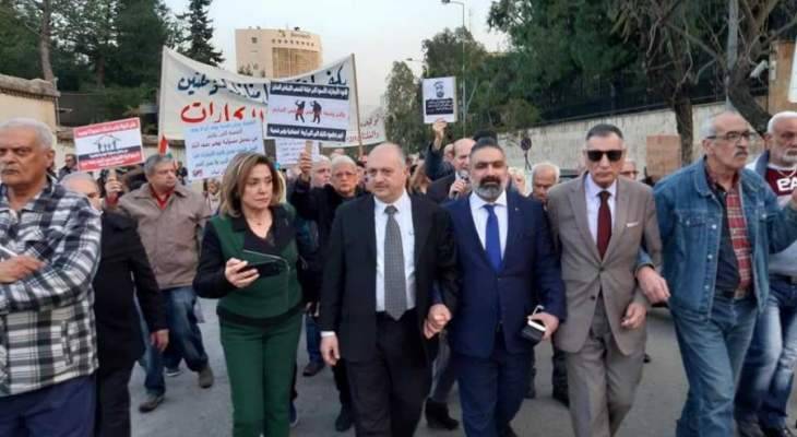 لجان المستأجرين تدعو للاعتصام أمام بيت الوسط الخميس المقبل