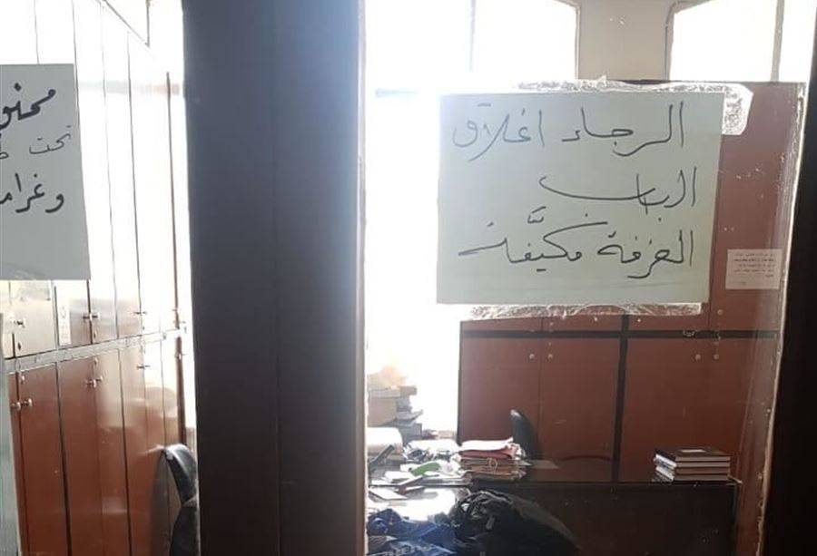 بالفيديو: انتفاضة في قصر عدل بعبدا