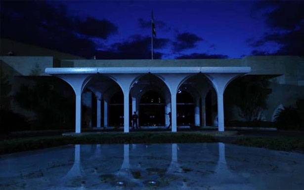 أطفاء الأنوار الخارجيّة للقصر الجمهوري مُشاركة في الفاعليّات العالميّة لحملة «ساعة الأرض»