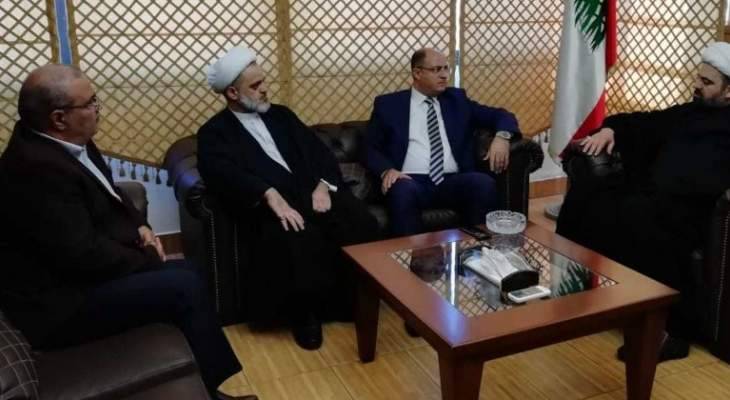 المفتي قبلان عرض مع اللقيس الأوضاع العامة والظروف التي تمرّ بها البلاد
